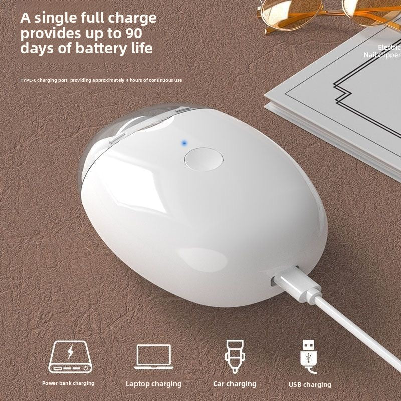 QuietClip Electric Baby Nail Trimmer