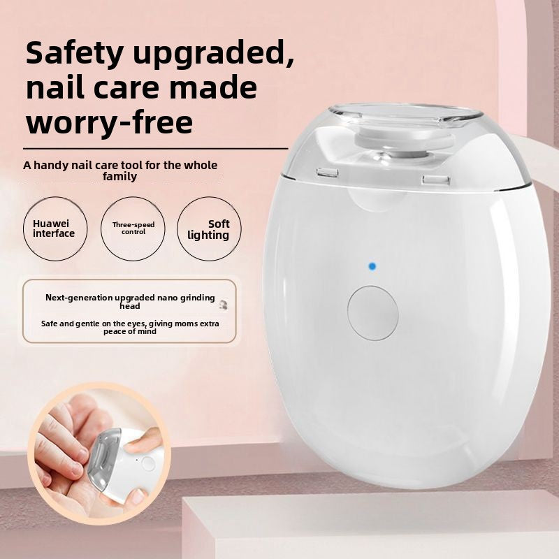 QuietClip Electric Baby Nail Trimmer