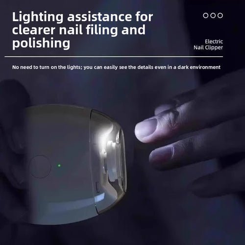 QuietClip Electric Baby Nail Trimmer